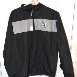 Rivalry Threads Black UCF Central Florida Knights Windbreaker NWT NEW Small